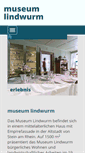 Mobile Screenshot of museum-lindwurm.ch